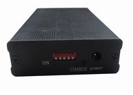 WIFI GPS Portable Cell Phone Jammer EST-808KG With Five Antenna , Black
