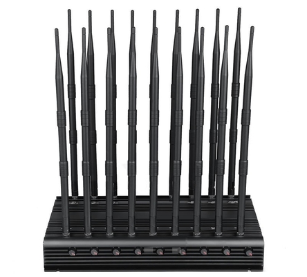 3G 4G 5G Cell Phone Wifi Blocker 18 Bands Remote Control Signal Jammer
