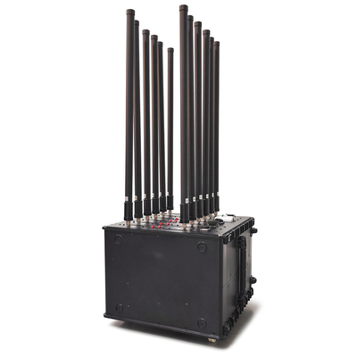 50W Cell Phone Signal 5G Jammer high power 12 Bands EST-850LC12