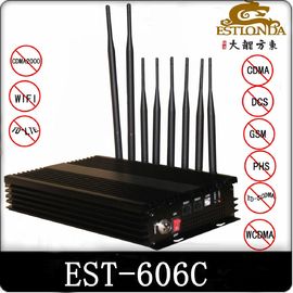 33dBm Cell Phone Signal Jammer / Scrambler Computer Remote Contro