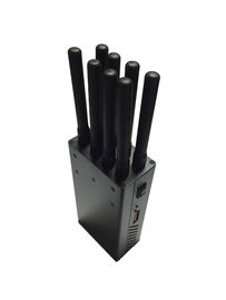 8 Bands Handheld Cell Phone Signal Jammer 2G / 3G / 4G / Wifi Blocker AC110V-240V